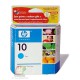 HP 10 Cyan C4841A หมึกอิงค์เจ็ทกล่องดั้งเดิม hp10 สีฟ้า